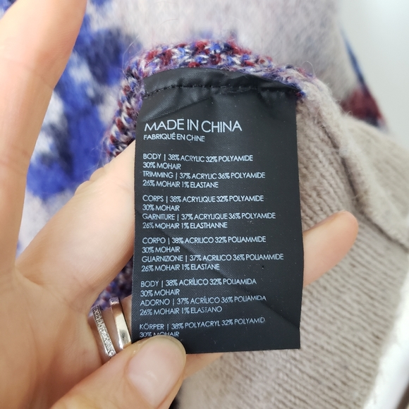 Club Monaco Nohmi Mohair Sweater Small - Picture 6 of 9